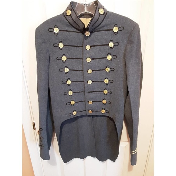 Virginia Military Institute  US ROTC Cadet Uniform Jacket/Caped Overcoat Vintage - Picture 2 of 10